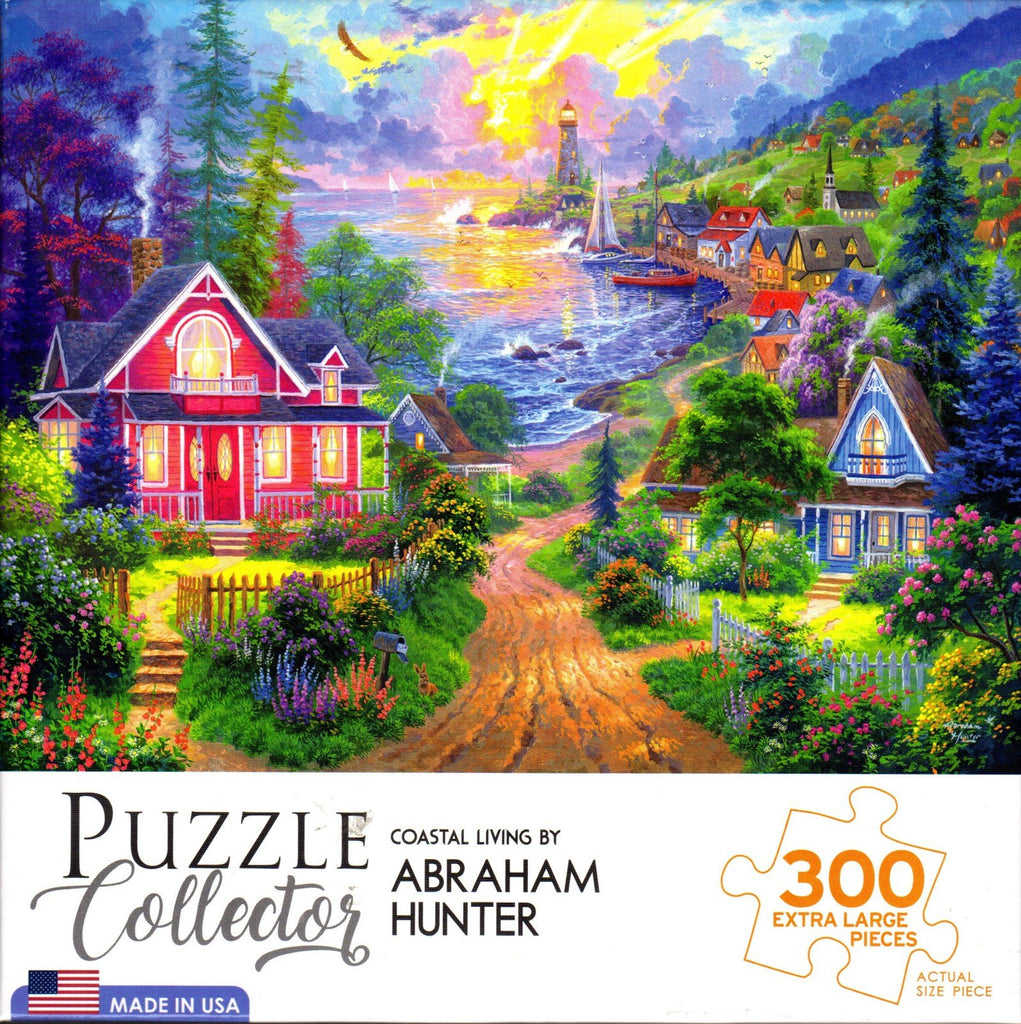 Puzzle Collector 300 Piece Puzzle - Coastal Living by Abraham Hunter