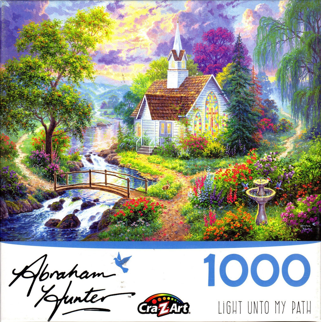 Light Unto My Path by Abraham Hunter 1000 Piece Puzzle