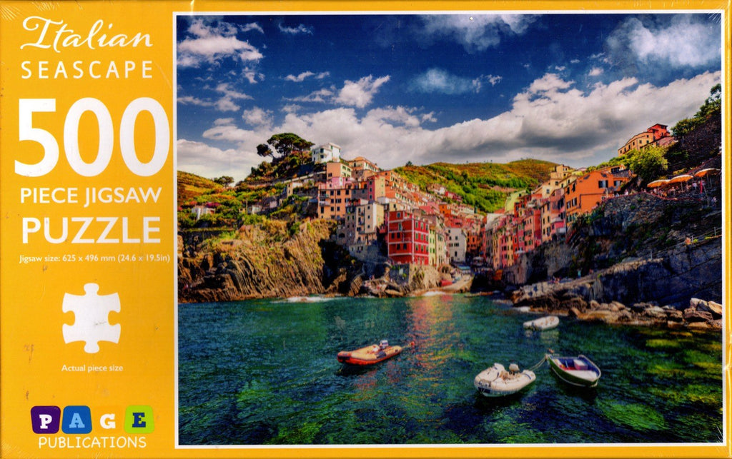 Italian Seascape 500 Piece Puzzle