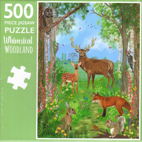 Whimsical Woodland 500 Piece Puzzle
