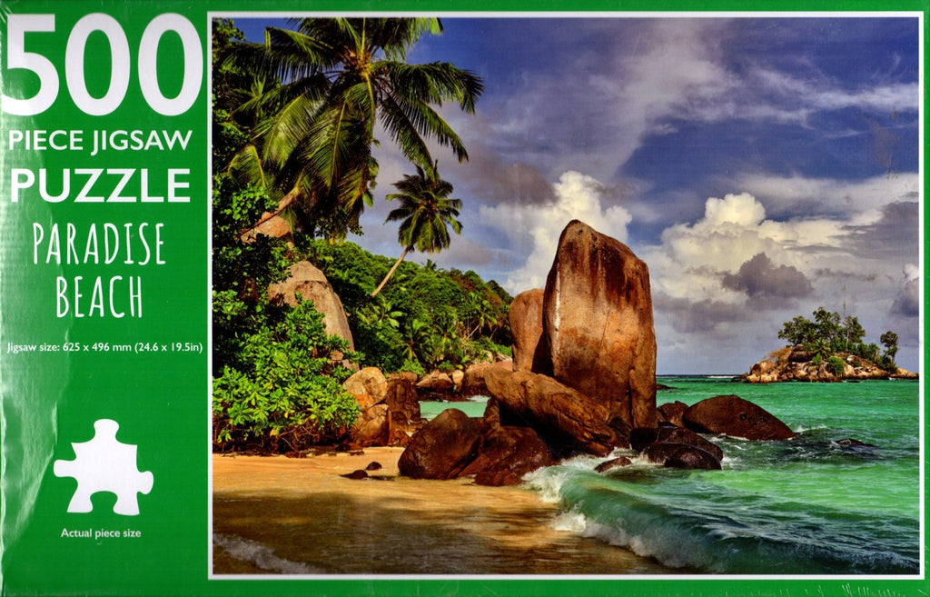 Paradise Beach 500 Piece Puzzle