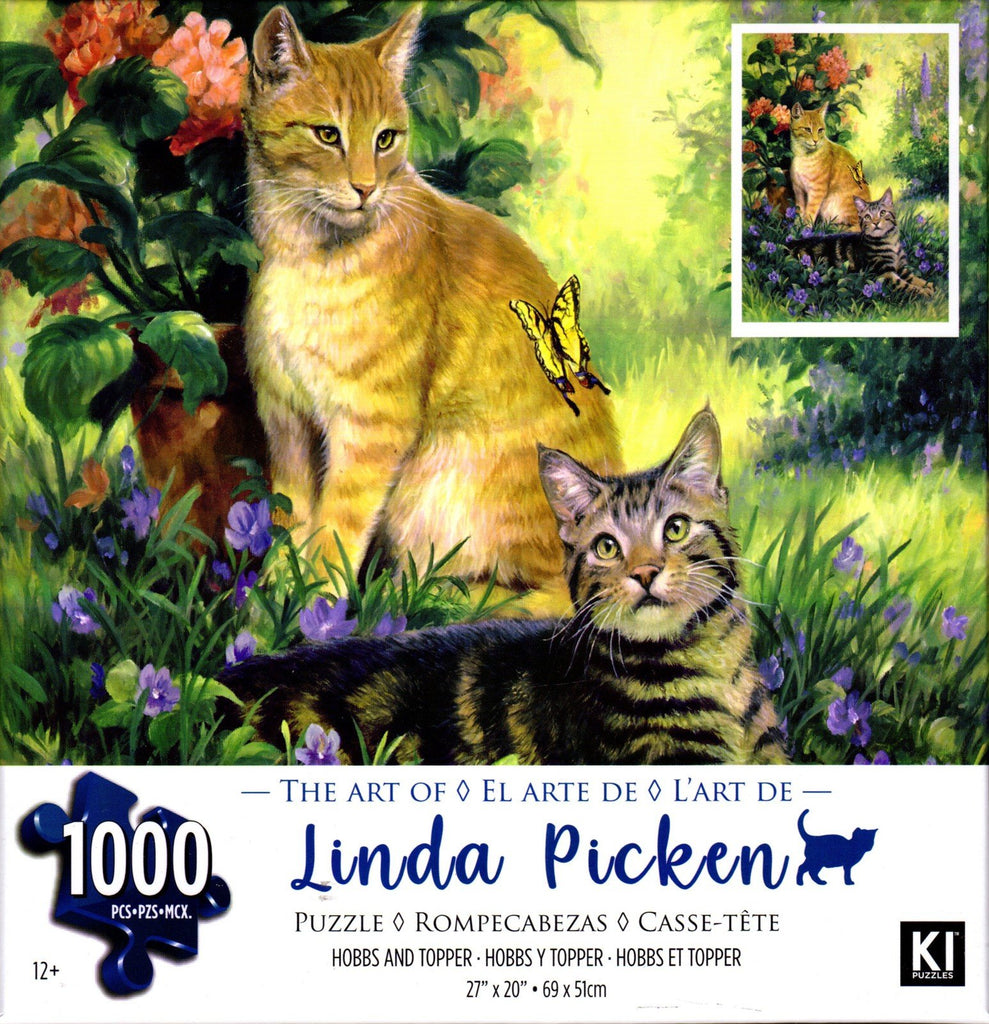 Hobbs and Topper by Linda Picken 1000 Piece Puzzle