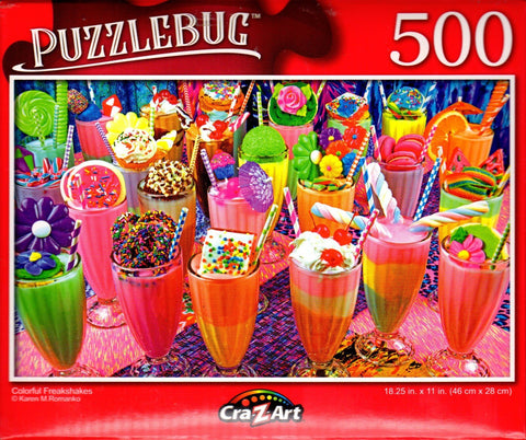 Puzzlebug 500 - Colorful Freakshakes