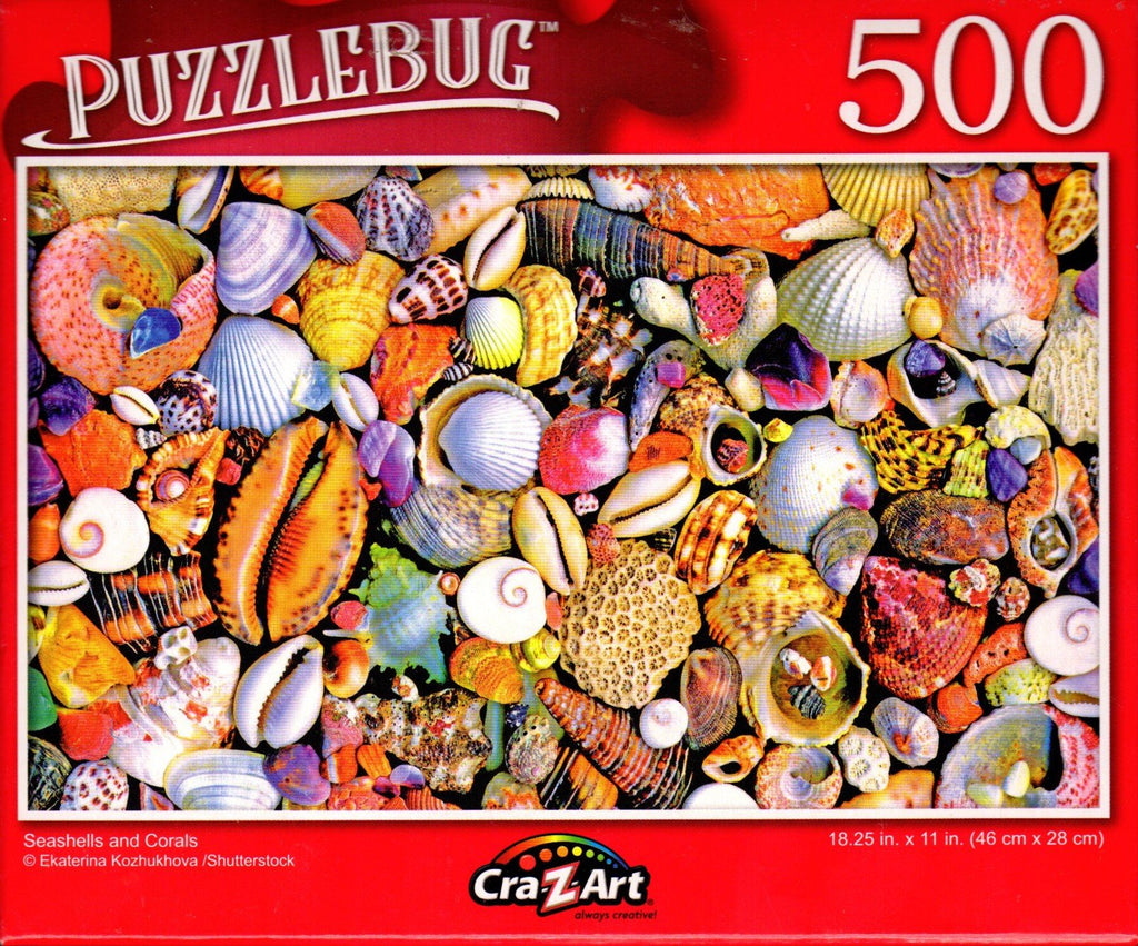 Puzzlebug 500 - Seashells and Corals