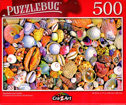 Puzzlebug 500 - Seashells and Corals