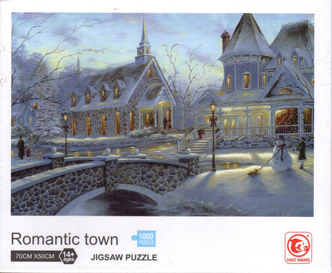 Romantic Town 1000 Piece Puzzle