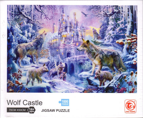 Wolf Castle 1000 Piece Puzzle