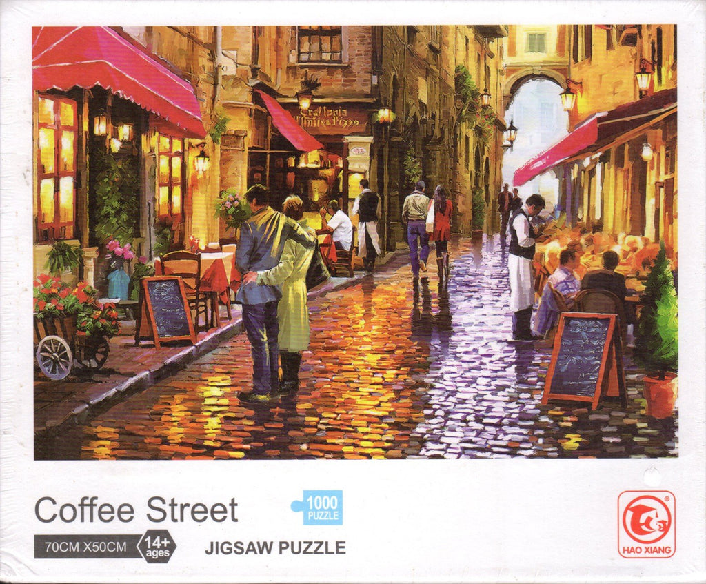 Coffee Street 1000 Piece Puzzle