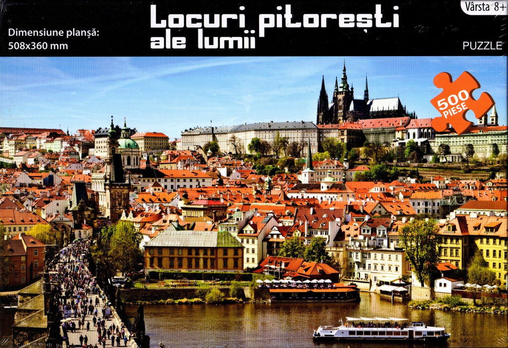 Central Bridge Prague 500 Piece Puzzle