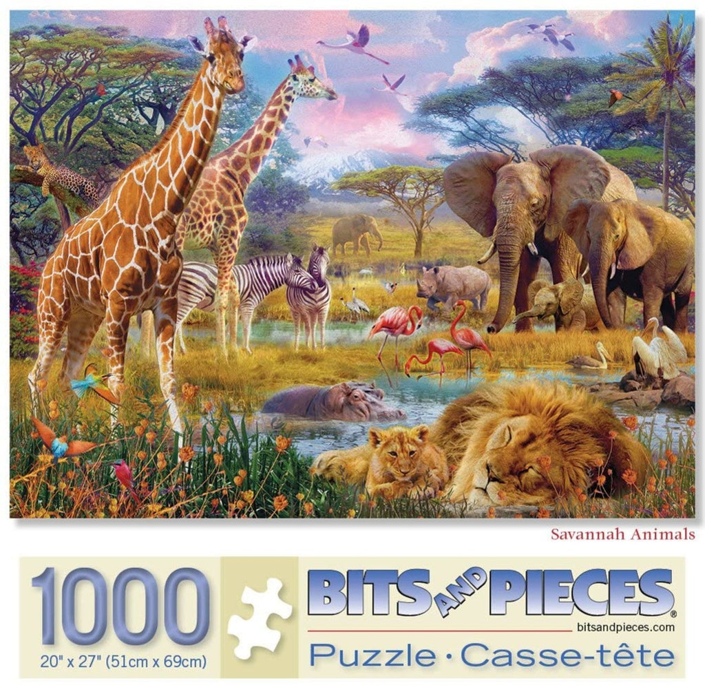 Savannah Animals by Jan Patrik 1000 Piece Puzzle