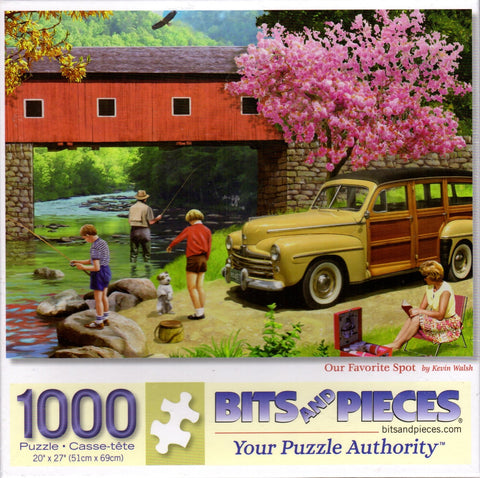 Our Favorite Spot by Kevin Walsh 1000 Piece Puzzle