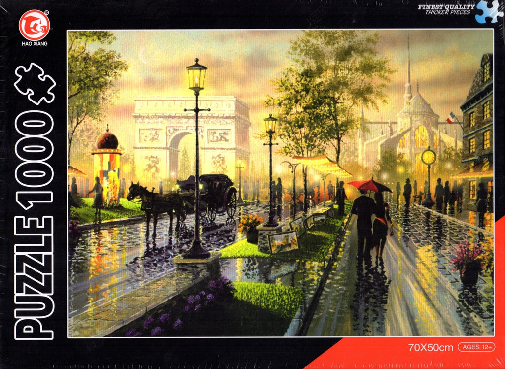 Paris Street 1000 Piece Puzzle