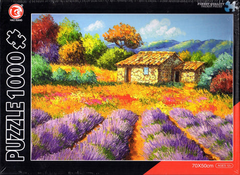 Flower Field 1000 Piece Puzzle