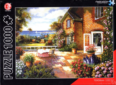 Patio Garden 1000 Piece Puzzle