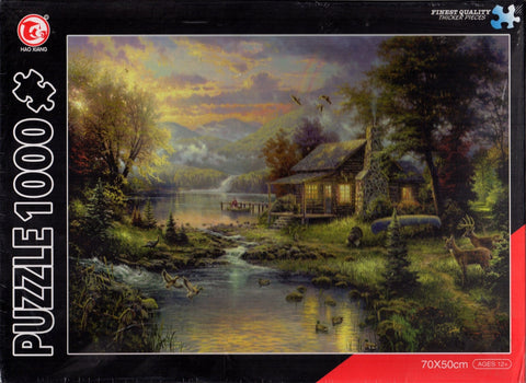 Cabin in the Woods 1000 Piece Puzzle