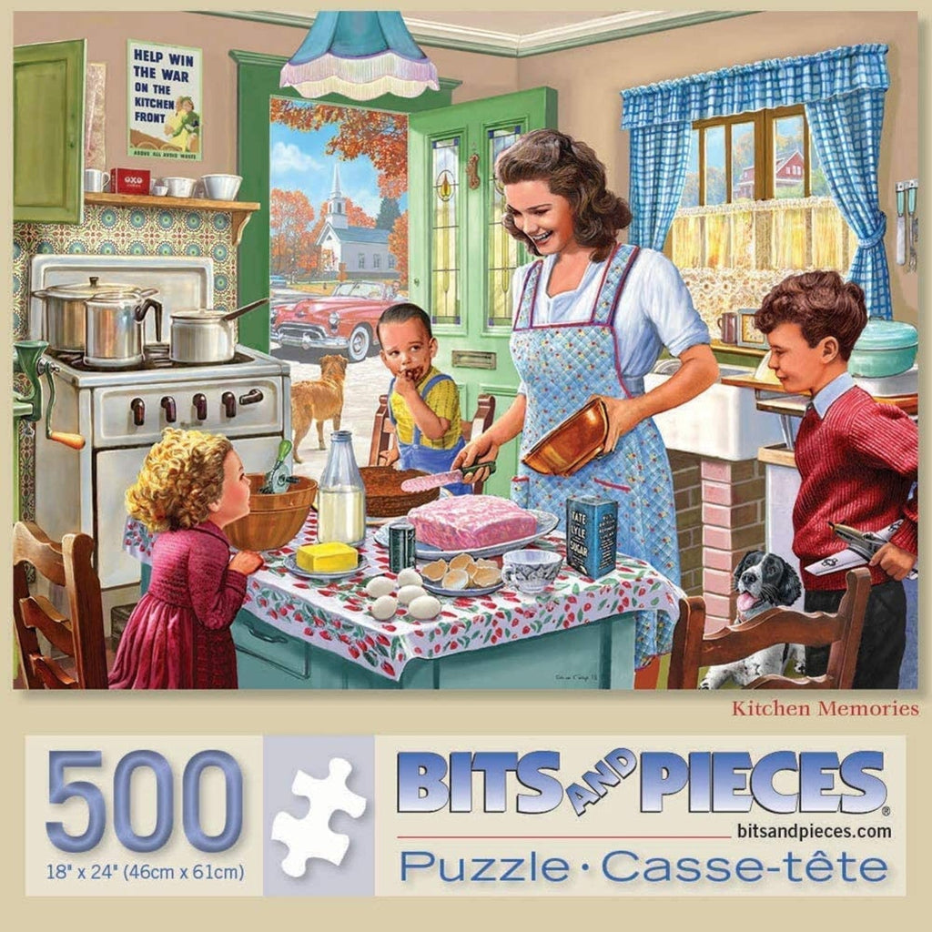 Kitchen Memories by Steve Crisp 500 Piece Puzzle