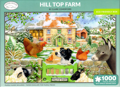 Otter House 1000 Piece Puzzle - Hill Top Farm