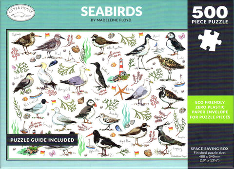 Otter House 500 Piece Puzzle - Seabirds