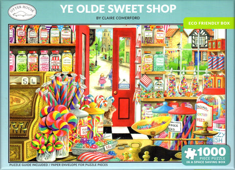 Otter House 1000 Piece Puzzle - Ye Old Sweet Shop