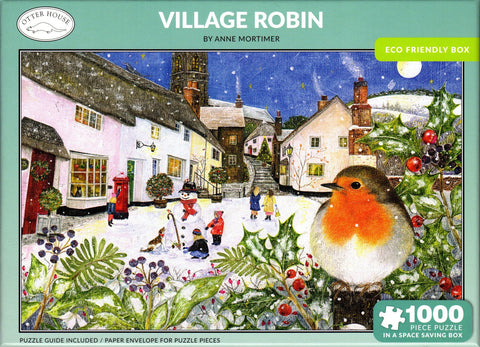 Otter House 1000 Piece Puzzle - Village Robin