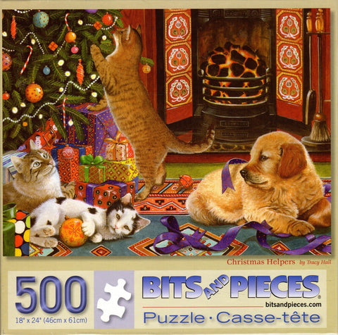 Christmas Helpers by Tracy Hall 500 Piece Puzzle