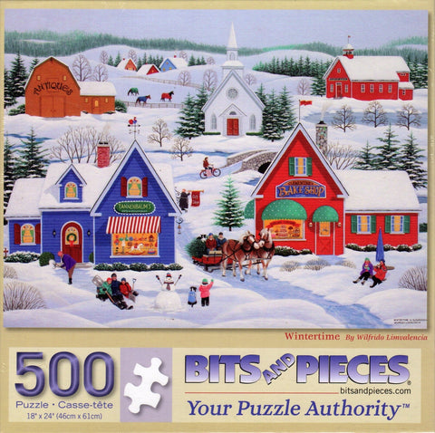 Wintertime by Wilfrido Limvalencia 500 Piece Puzzle