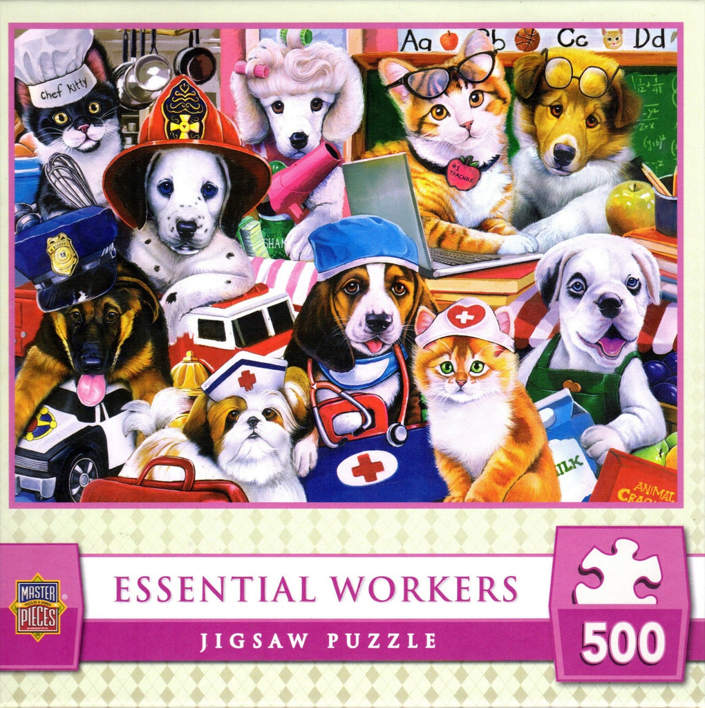 Essential Workers 500 Piece Puzzle