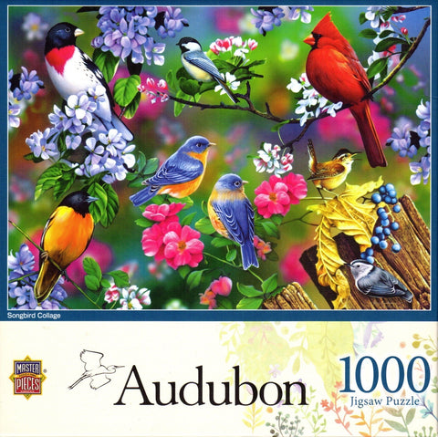 Songbird Collage 1000 Piece Puzzle