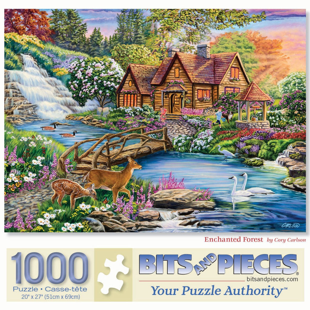 Puzzle Cottage in the Forrest, 1 000 pieces