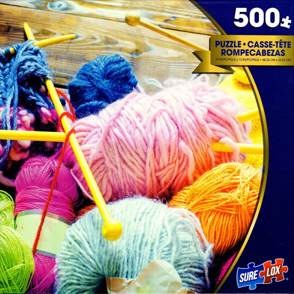 Knitting Needles 500 Piece Puzzle