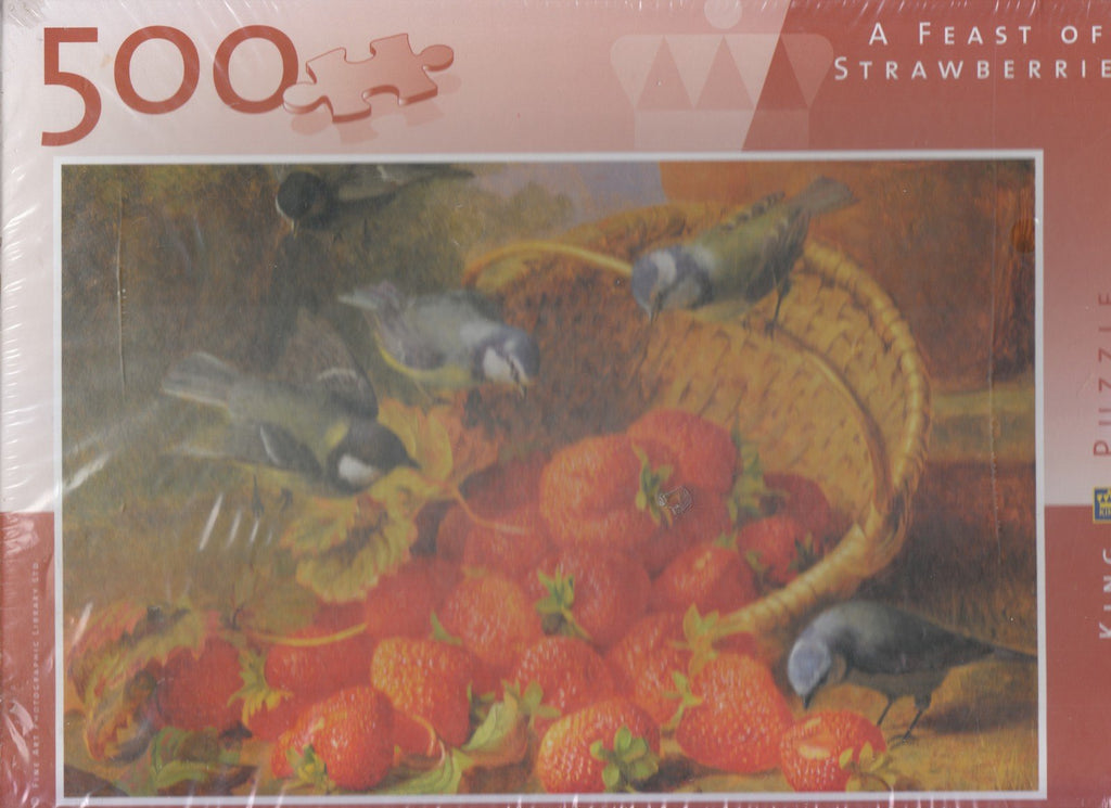 Feast of Strawberries 500 Piece Puzzle