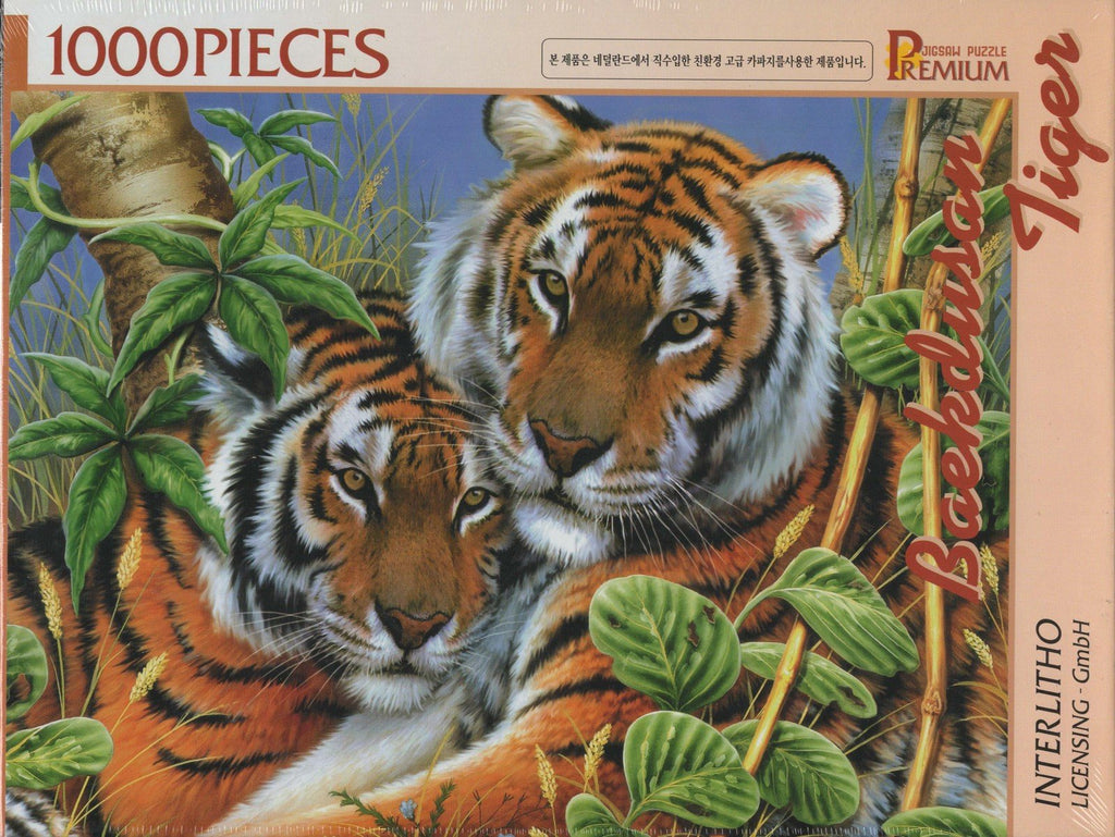 Baekdusan Tiger 1000 Piece Puzzle