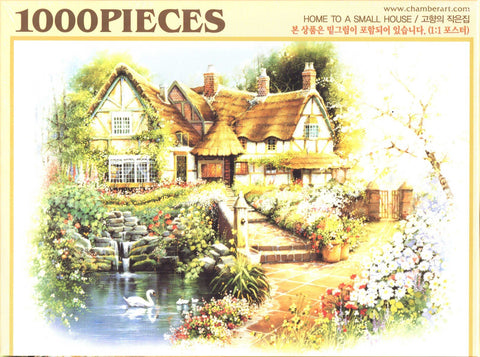 Home To a Small House 1000 Piece Puzzle