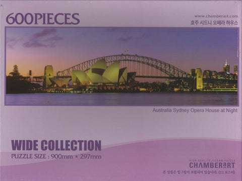 Australia Sydney Opera House at Night 600 Piece Puzzle