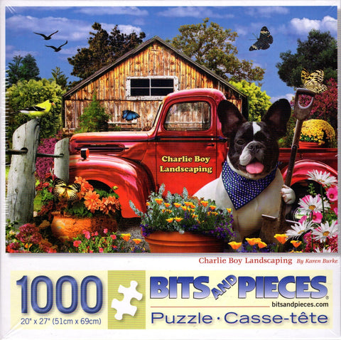 Charlie Boy Landscaping 1000 Piece Puzzle