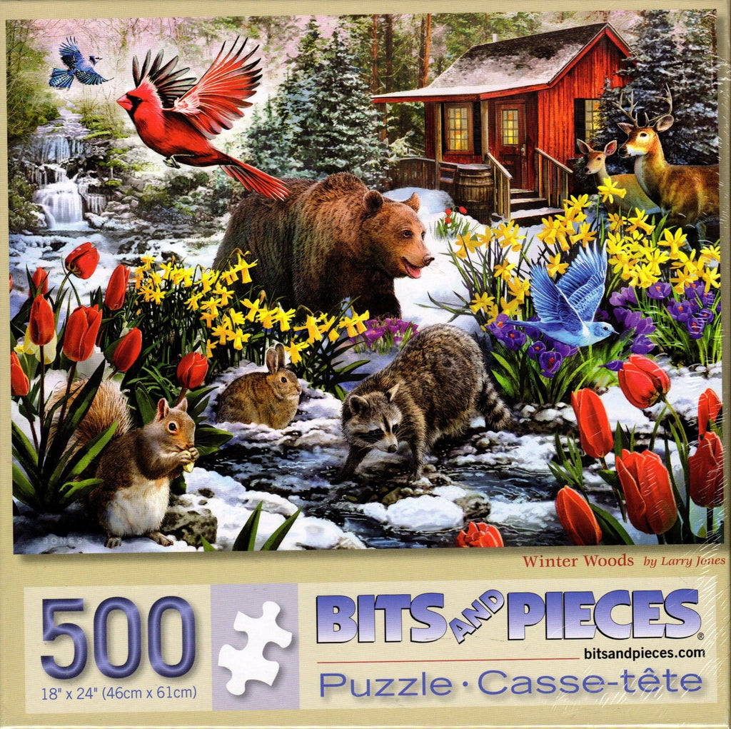 Winter Woods 500 Piece Puzzle