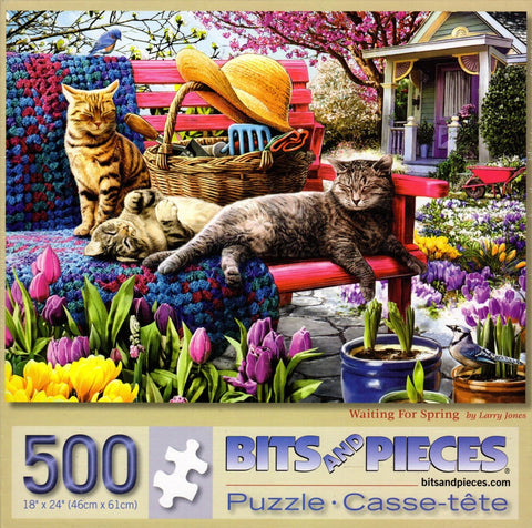 Waiting for Spring 500 Piece Puzzle