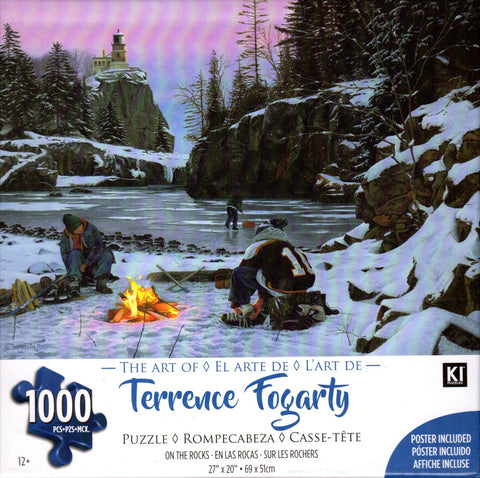 On the Rocks 1000 Piece Puzzle