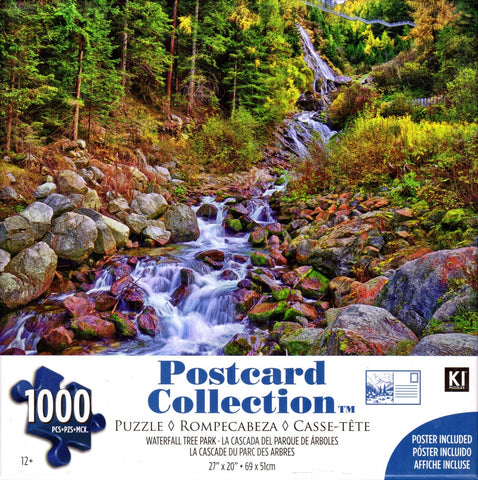 Waterfall Tree Park 1000 Piece Puzzle