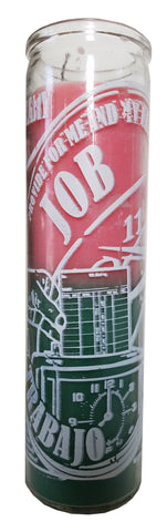 Job (Trabajo) Pink/Green Candle