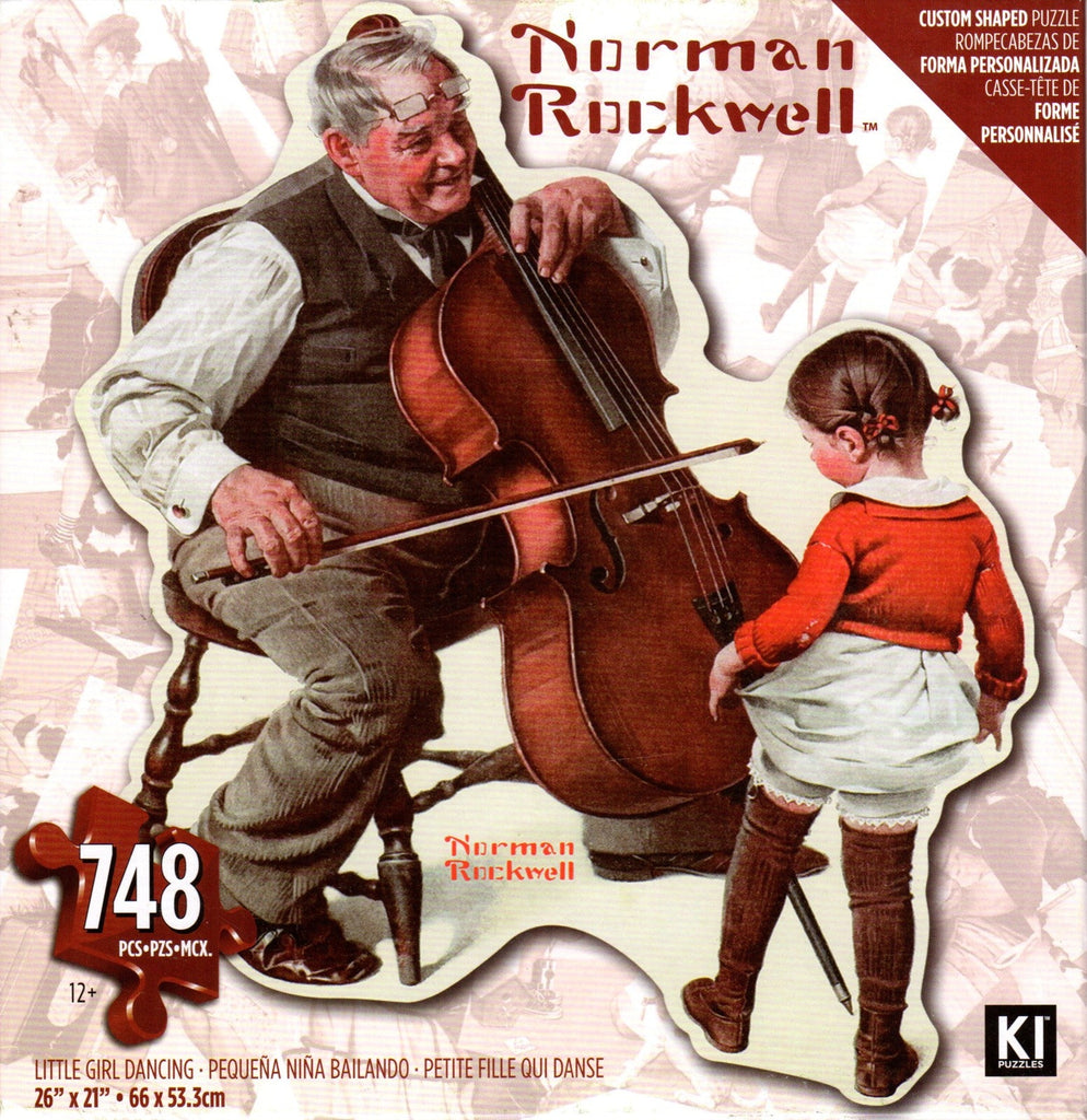 Little Girl Dancing 748 Piece Puzzle