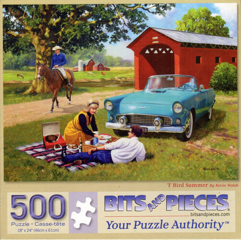 T Bird Summer 500 Piece Puzzle