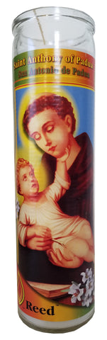 Saint Anthony of Padua (San Antonio de Padua) Devotional Pillar Candle