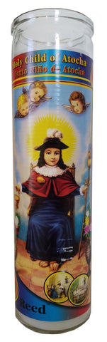 Holy Child of Atocha (Santo Nino de Atocha) Pillar Devotional Candle
