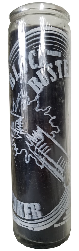 Spell Breaker Black Pillar Candle