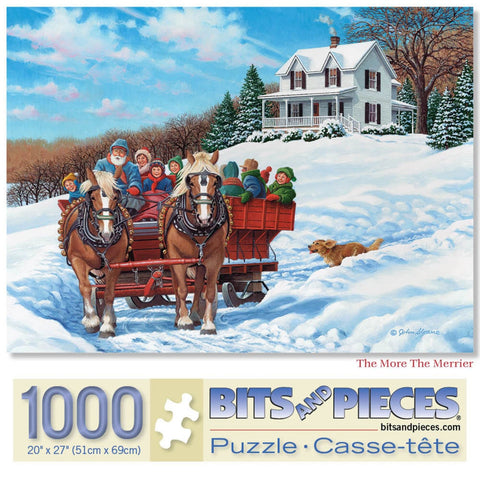 More The Merrier 1000 Piece Puzzle