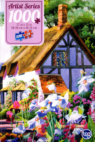 April Cottage 1000 Piece Puzzle