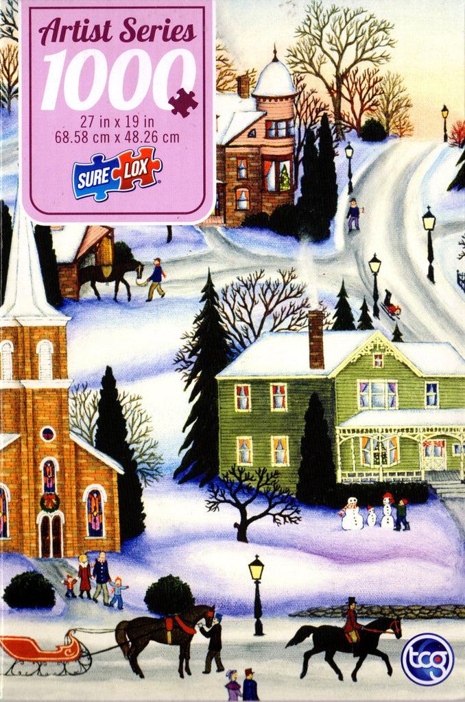 Winter in Galena 1000 Piece Puzzle