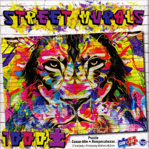 Lion Head 1000 Piece Puzzle