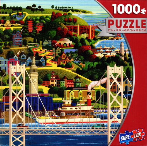 Bridges of San Francisco 1000 Piece Puzzle